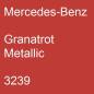 Preview: Mercedes-Benz, Granatrot Metallic, 3239.